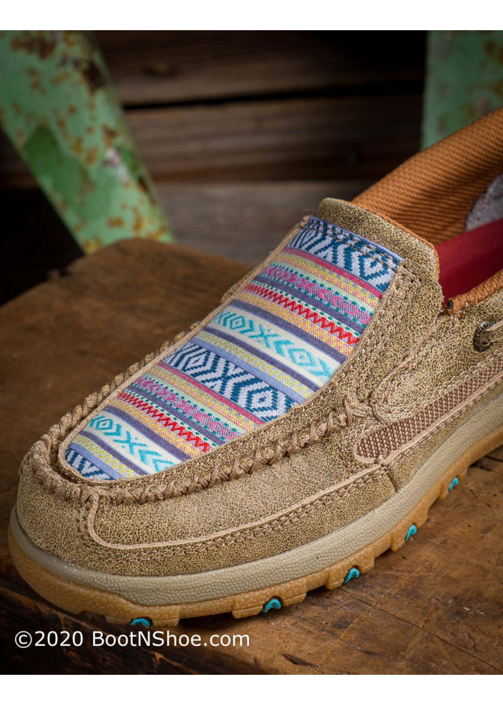 twisted x boat shoe driving moc