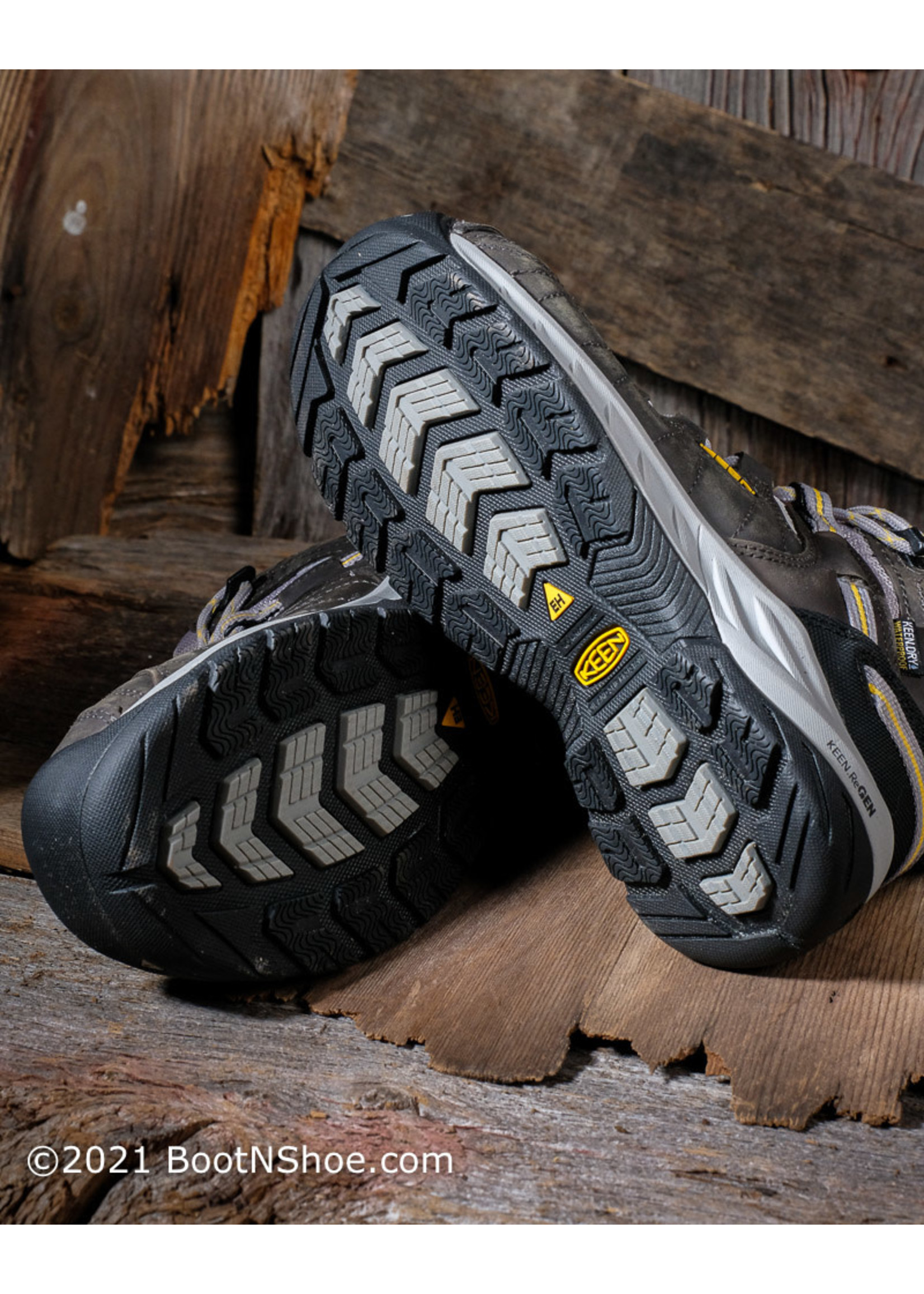 Keen Utility Women's Flint II Mid-Cut Steel Toe Waterproof Hiking Boot 1025242