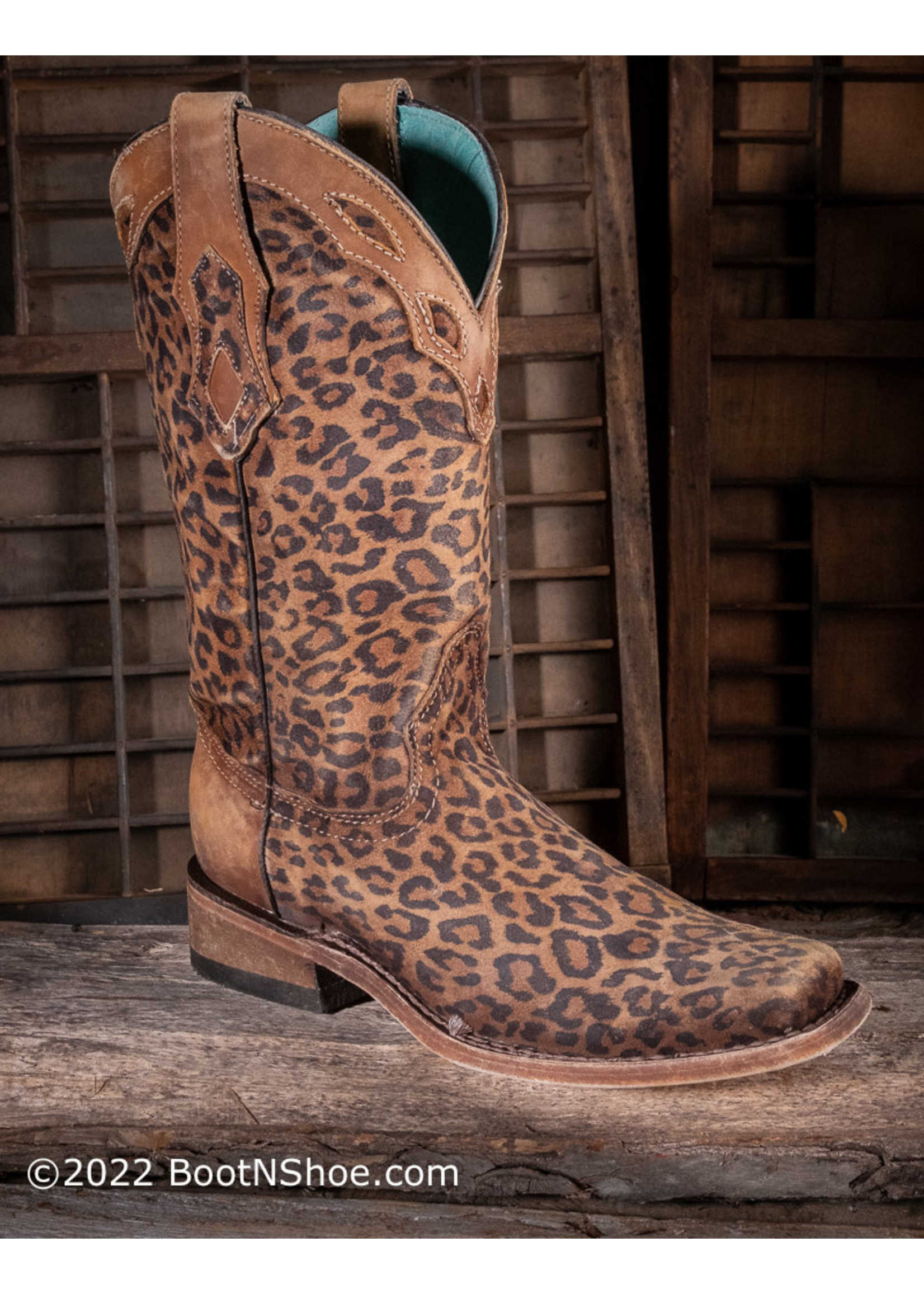 leopard print cowgirl boots