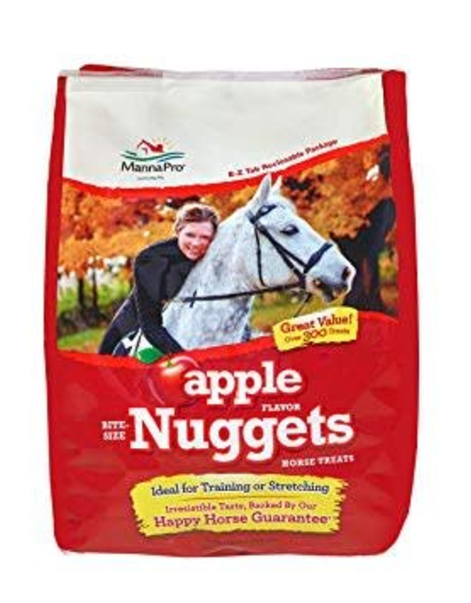 Manna Pro Apple Nuggets Horse Treat 1lb