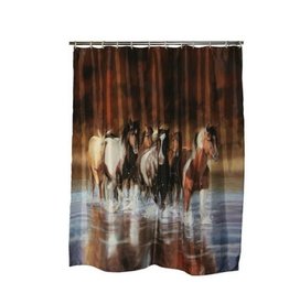 HORSES SHOWER CURTAIN