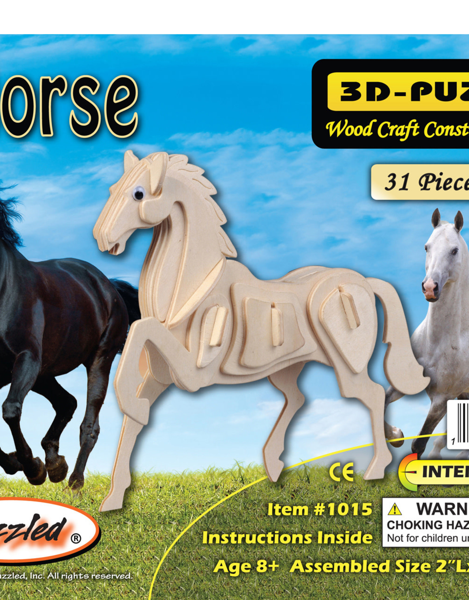 horse puzzle 3d