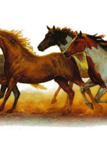 Running Horse Color Car Sticker
