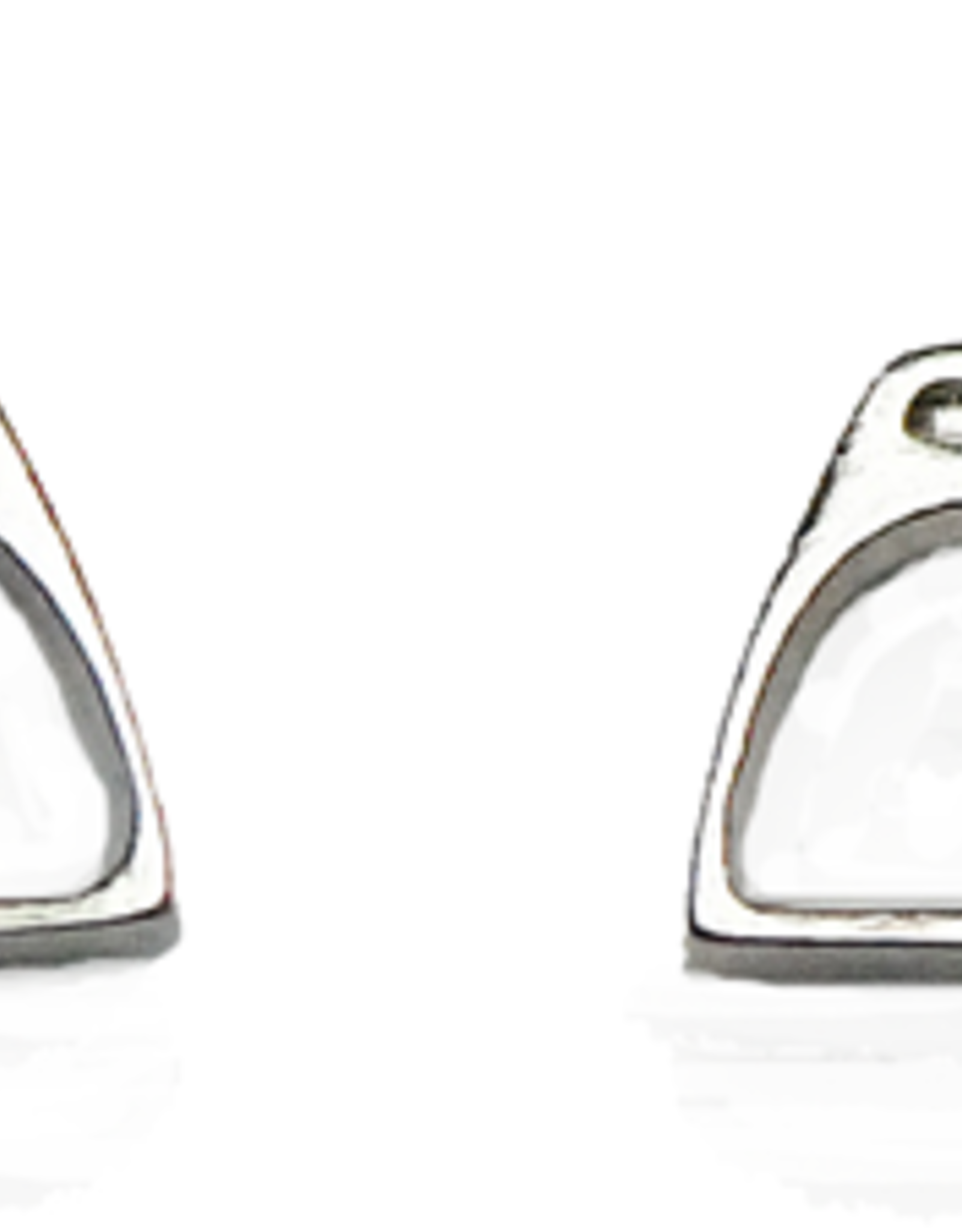 Finishing Touch Earring Small Stirrup "SILVER
