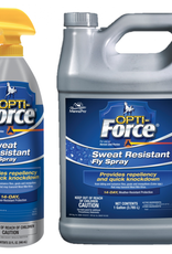 Opti-Force Sweat Resistant Fly Spray Liquid for Horses, 32 oz