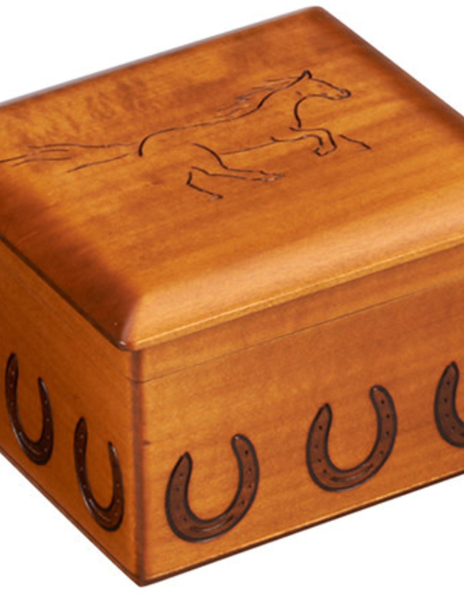 Wooden Galloping Horse Box