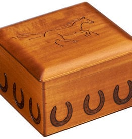 Wooden Galloping Horse Box