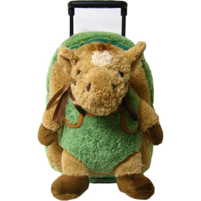 plush horse backpack