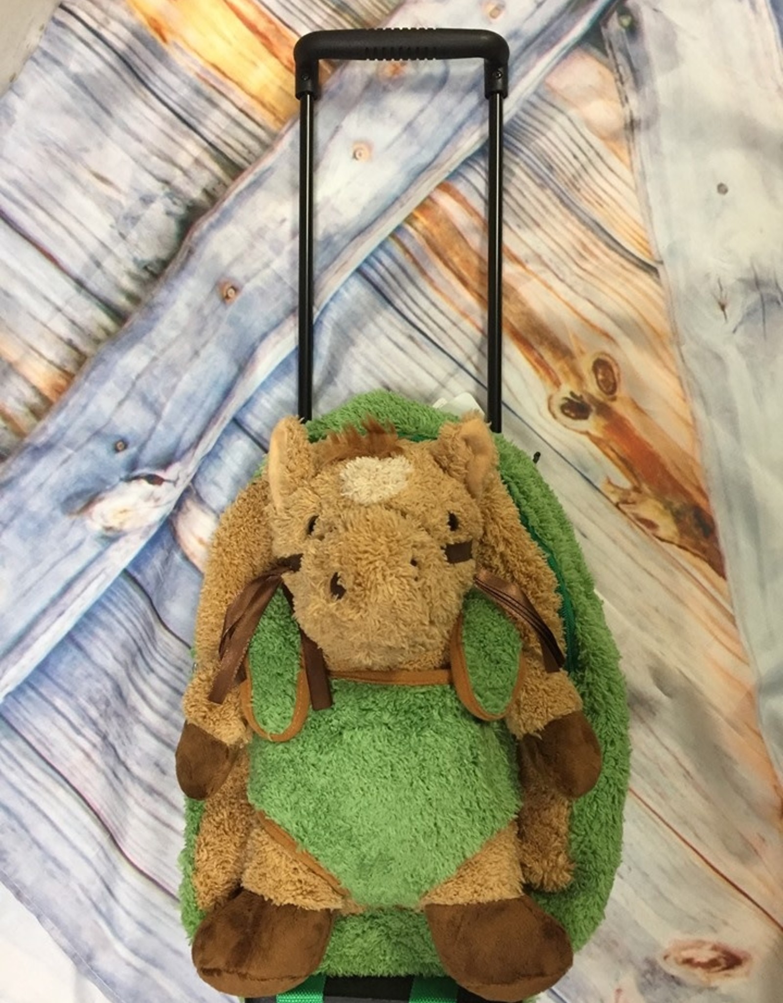 plush horse backpack