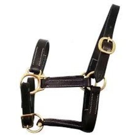 Leather Halter Gatsby No Snap Cob