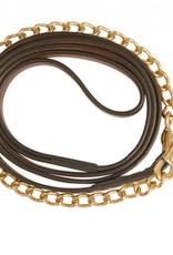 Collegiate Leather Lead brass chain