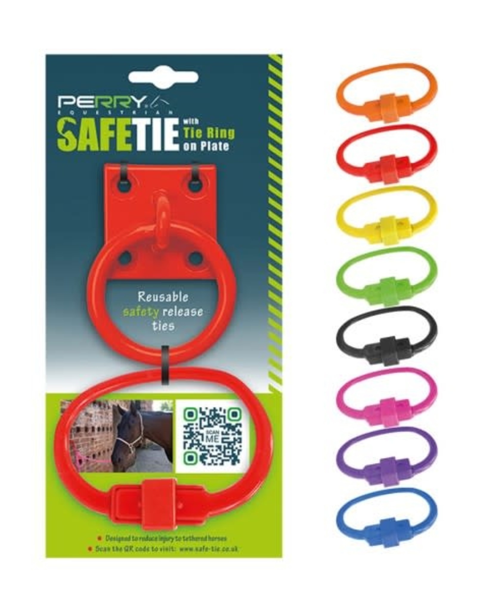 SafeTie w/Tie Ring On Plate Toll Booth Saddle Shop
