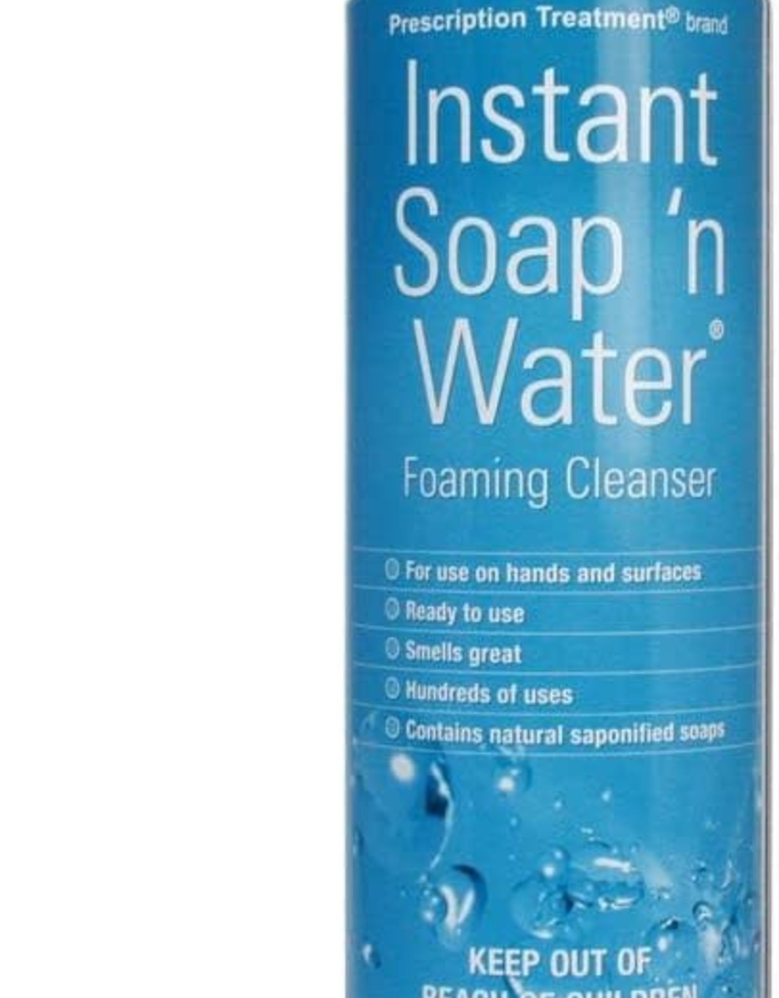 INSTANT SOAP 'N WATER FOAMING CLEANSER 9-OZ