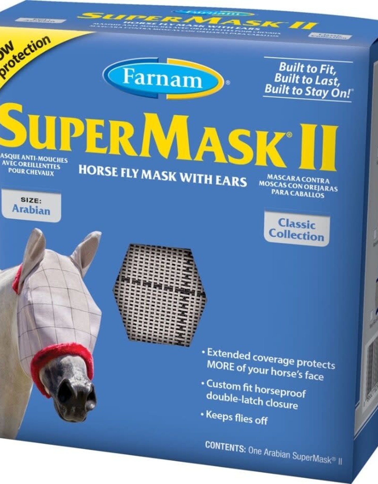 Farnam SuperMask II  Fly Mask w/ ears