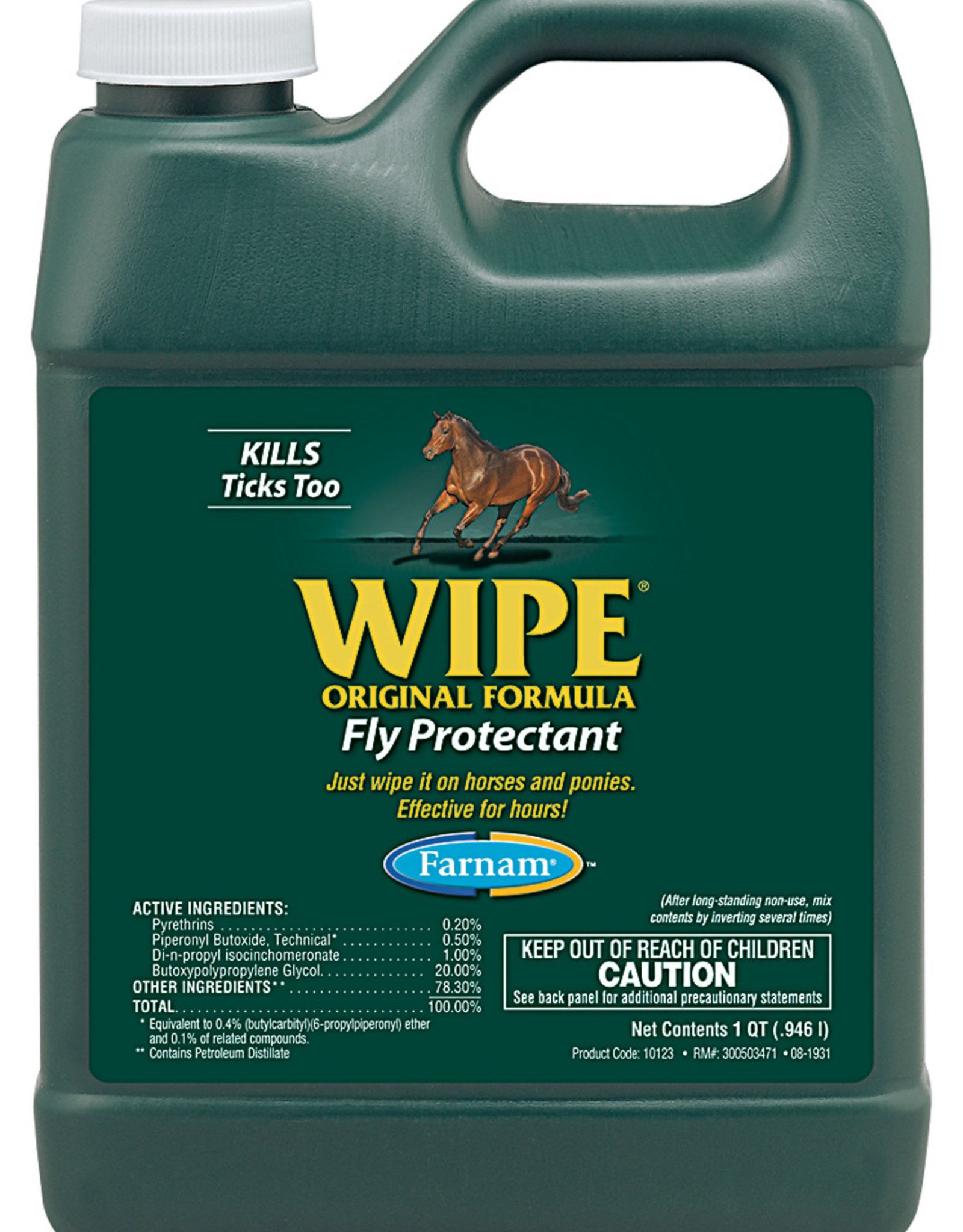 Wipe original formula Fly Protectant Quart