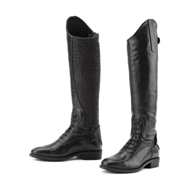 black field boots