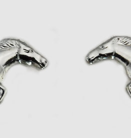 EARRING RUNNING HORSE IM RHOD