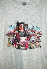 Kids Horse Selfie T Shirt