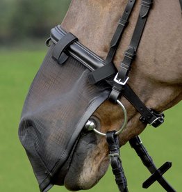 Fly/sun cover for nose/muzzle blk or grey