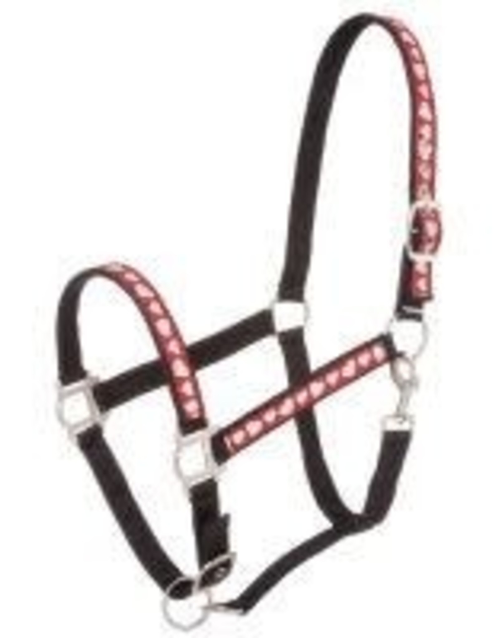 Tough 1 Nylon Halter with Glittery Accents and Satin Hardware