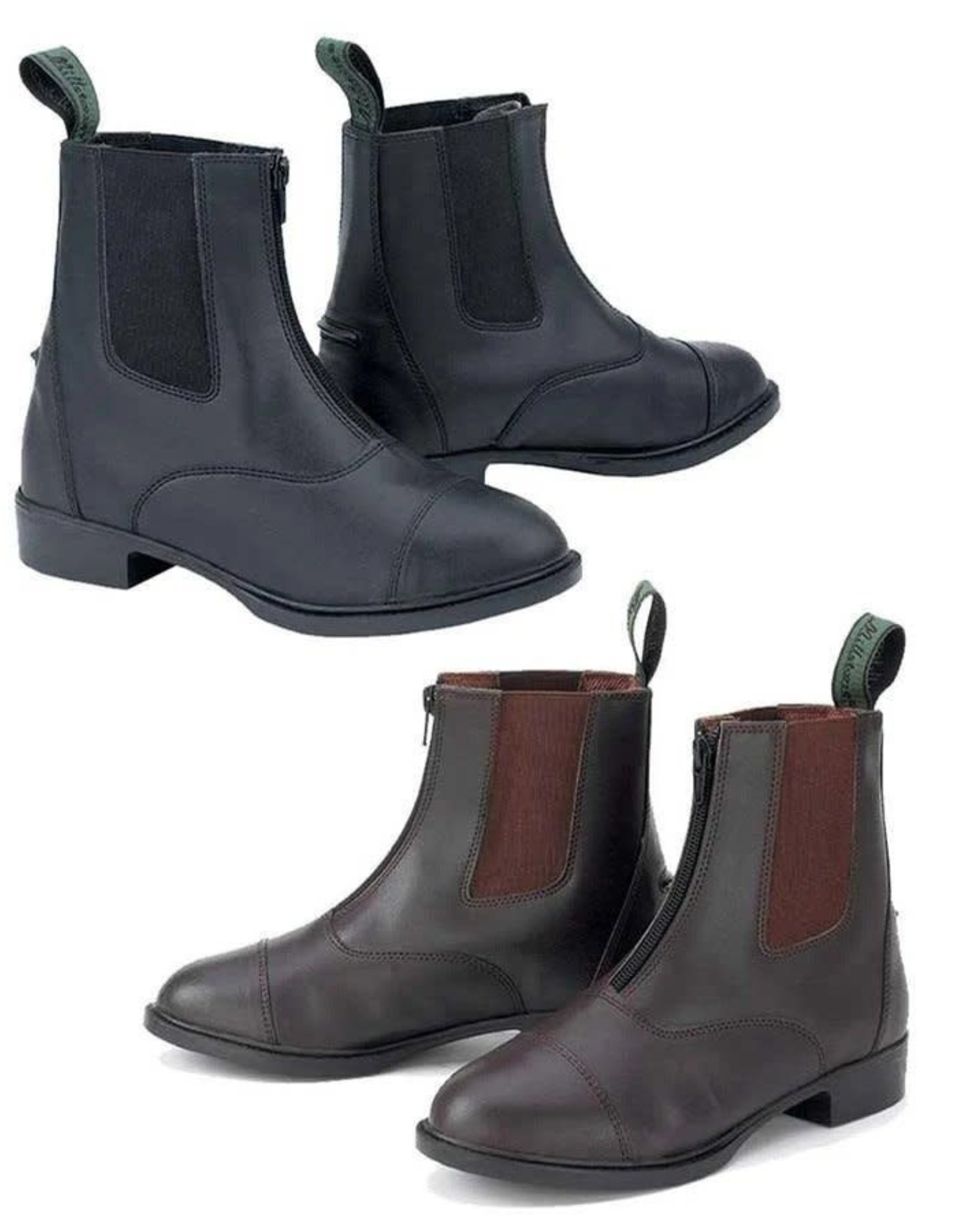 Paddock Boots Zip or Lace Millstone