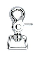 Square Scissor Snap 5/8" Nickel