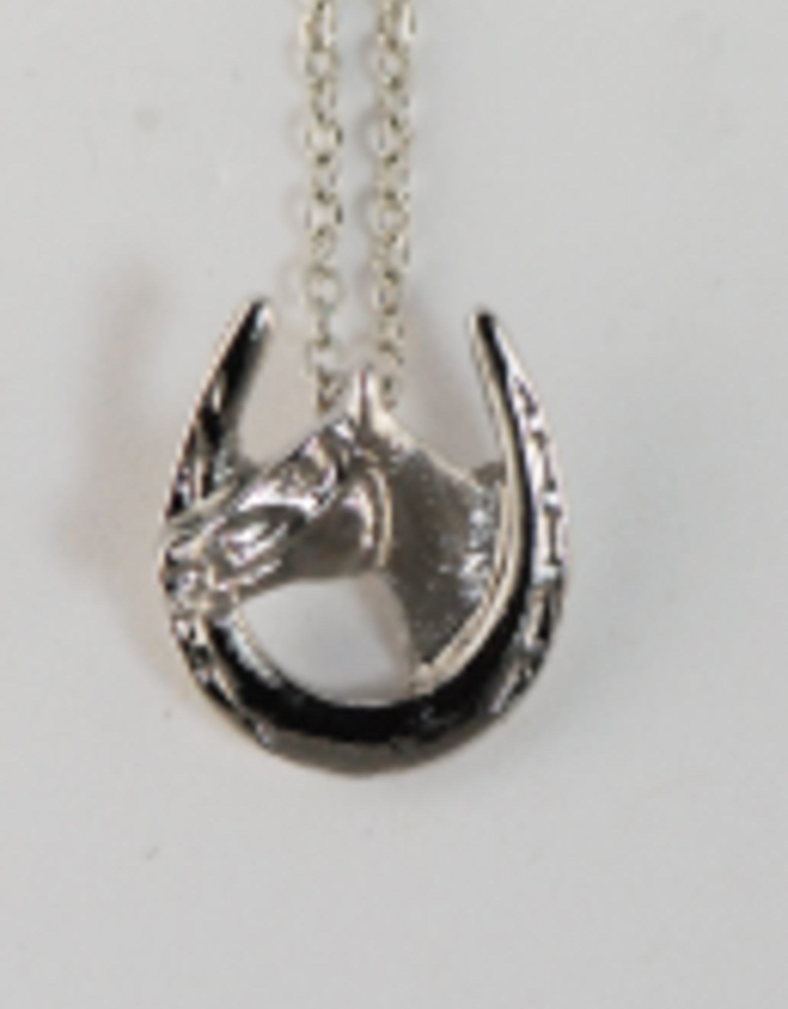 Horse Head in shoe necklace imi