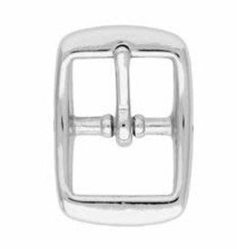 Buckle chrome over brass 1"