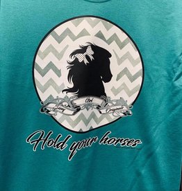 Hold your horses T Shirt Adult