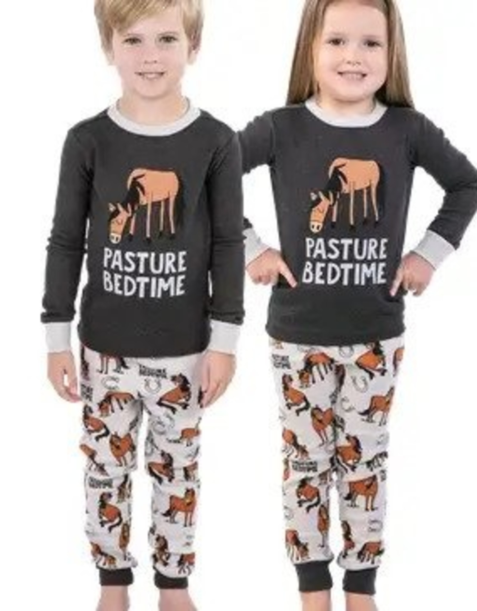 lazy One Pasture Bedtime PJ/ Pajama Set Childs