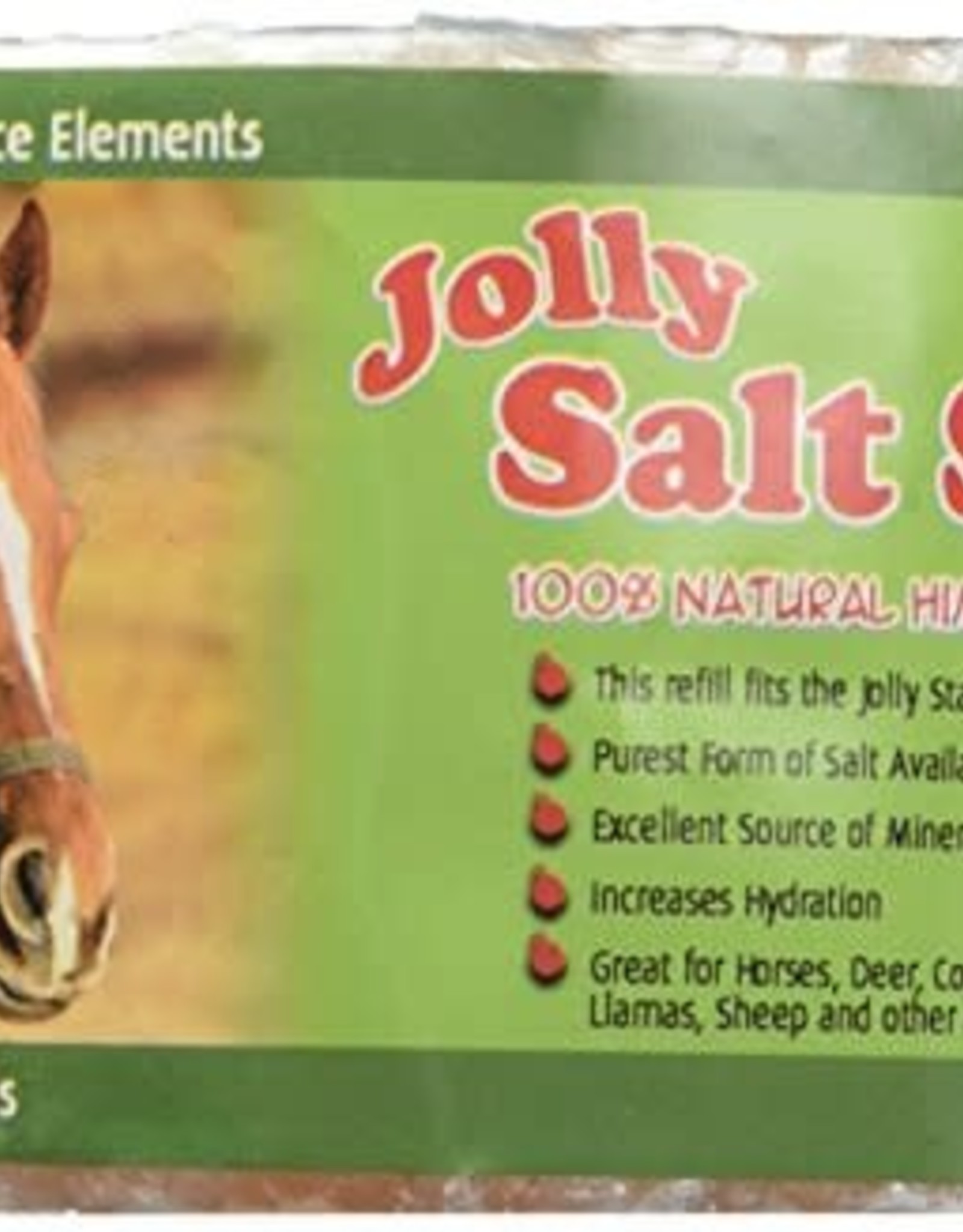 Himalayan rock salt fits jolly stall snack holder