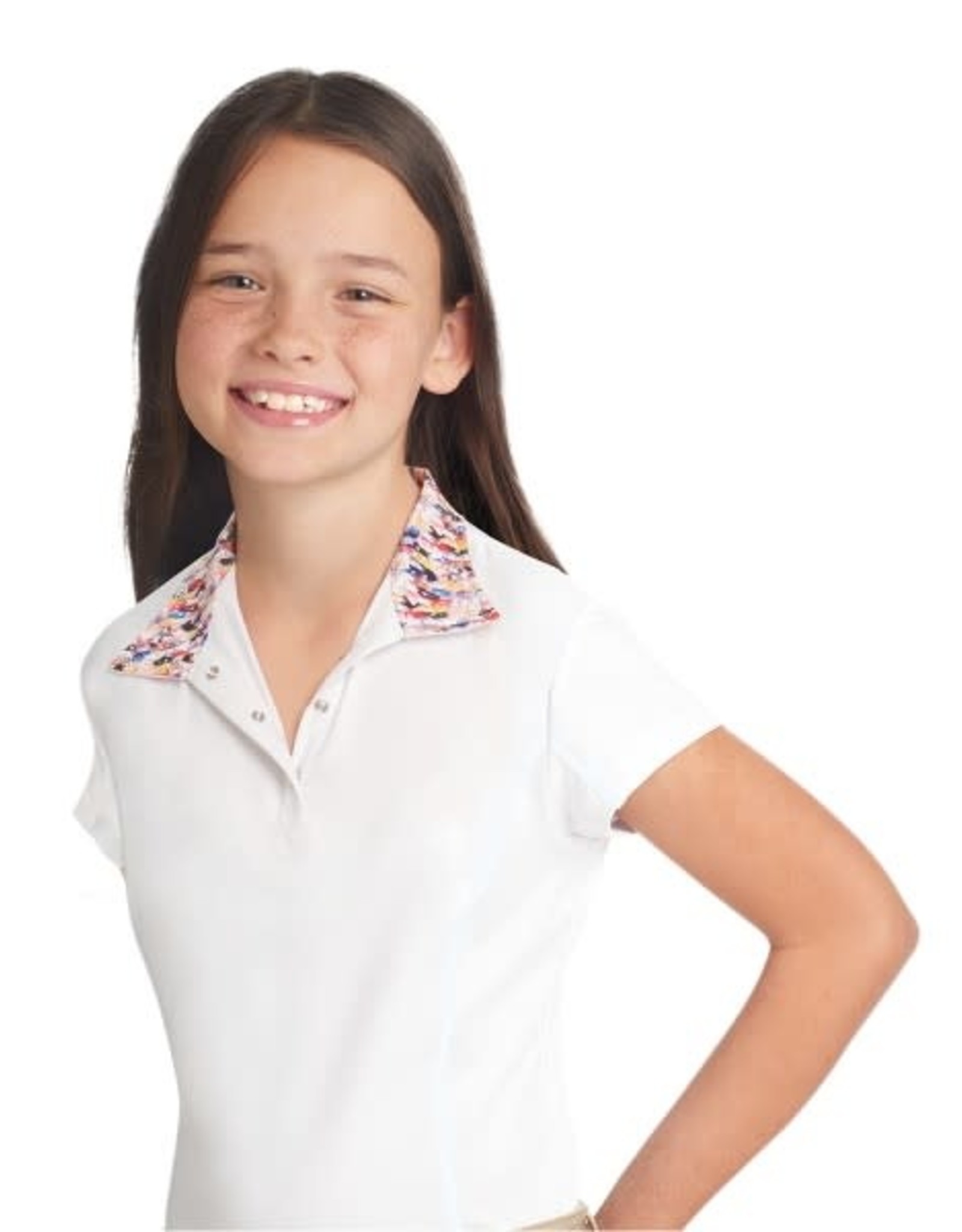 Ovation Ellie Child's Tech Show Shirt- Short Sleeve