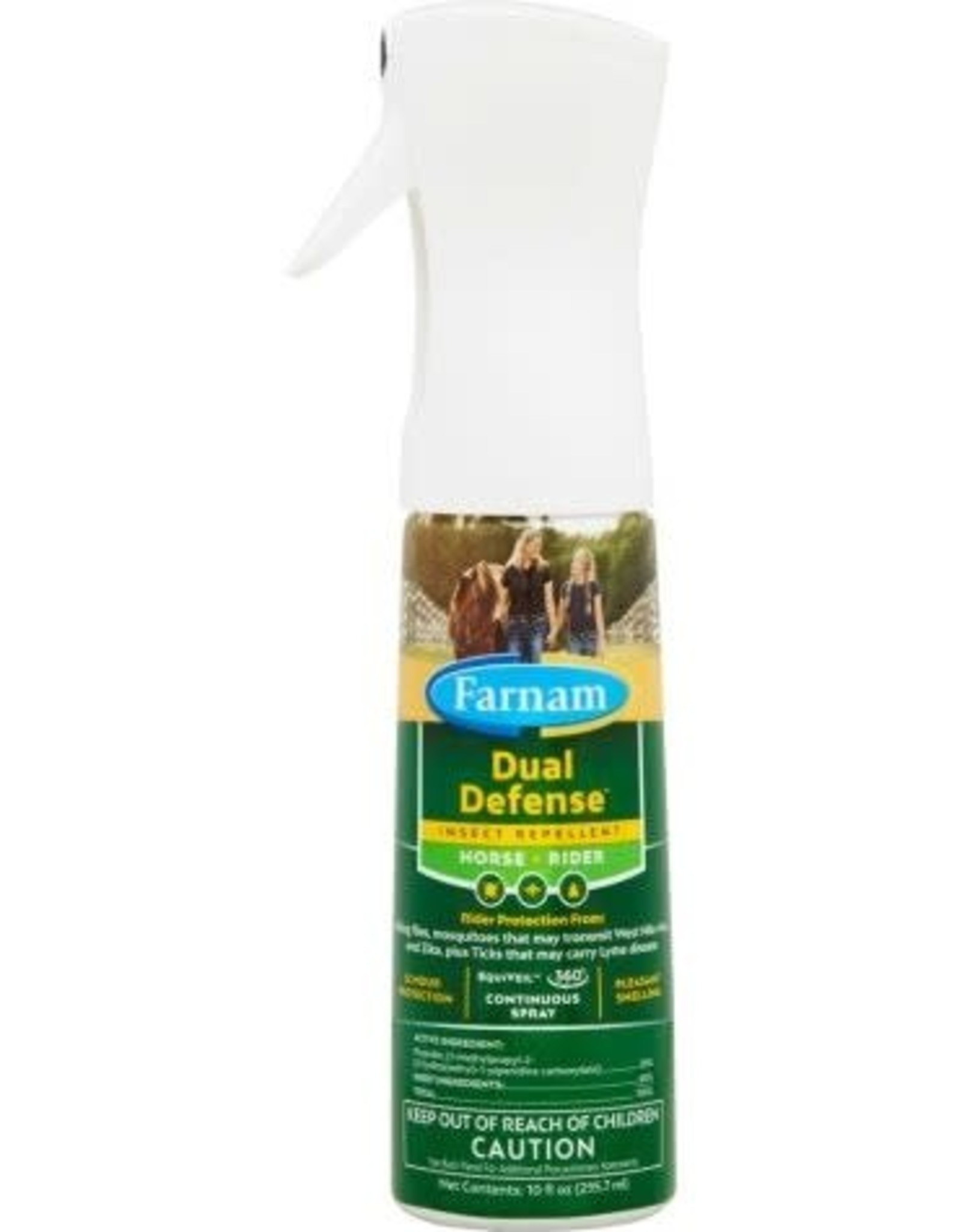 Farnam Dual Defense Insect Repellent for horse and rider
