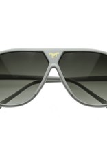ZeroUv Retro Oversize Gold Horse Emblem Aviator Sunglasses