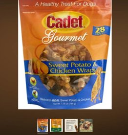 Cadet Gourmet Wraps Chicken/Sweet Potato 28oz