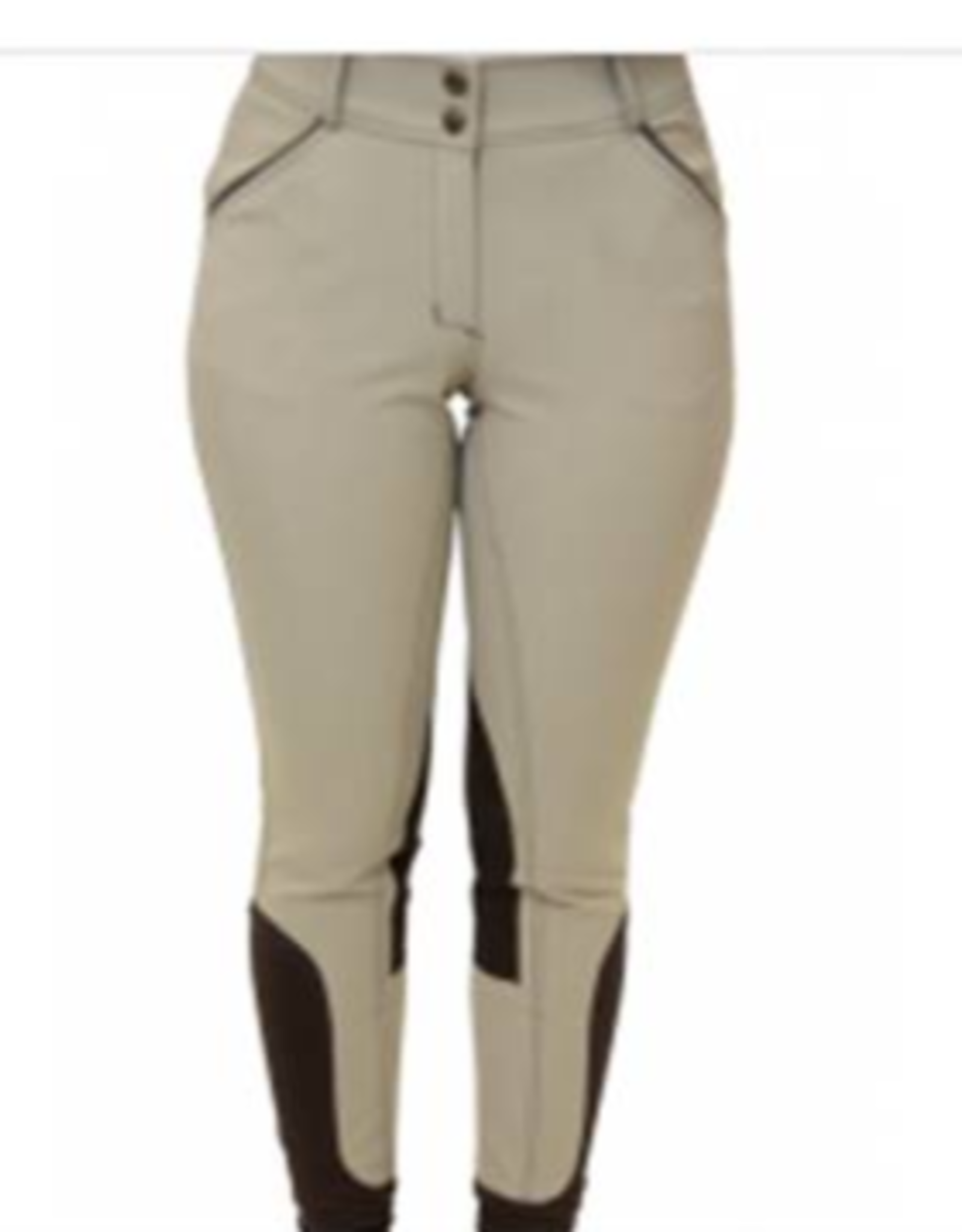 Royal Highness Contrast Piping Knee Patch Breech