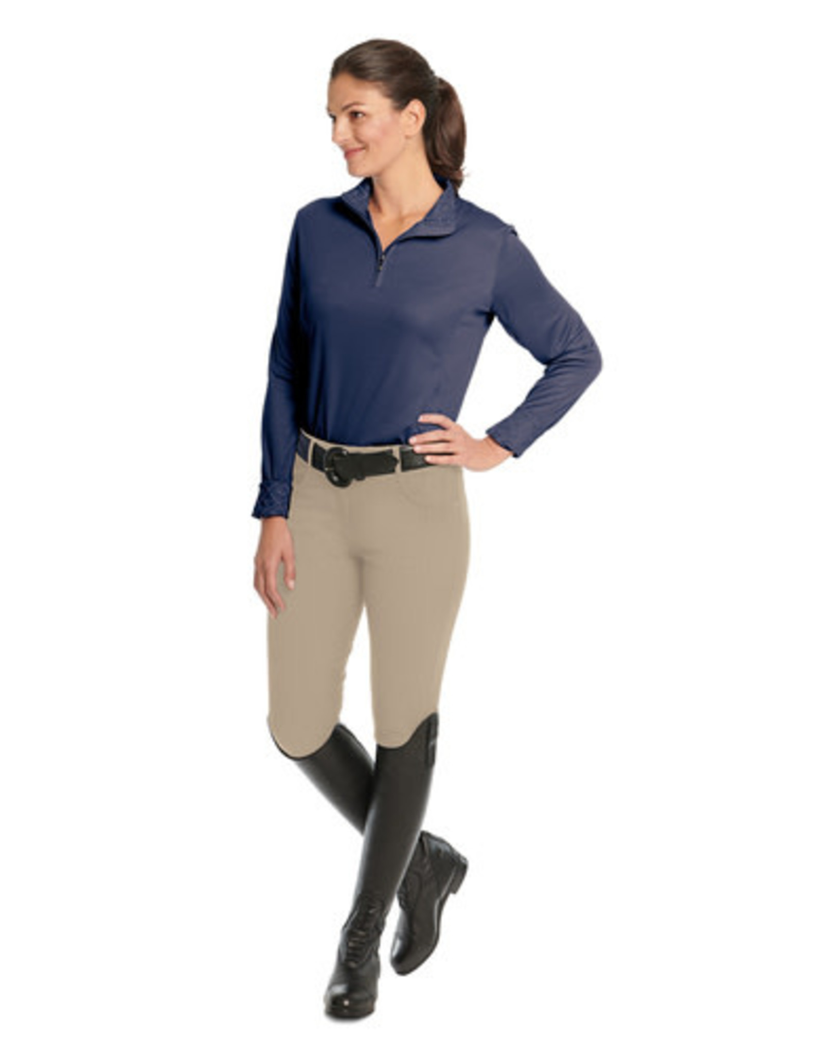 Ovation SoftFlex GRIP-TEC™ Knee Patch Breech- Ladies'