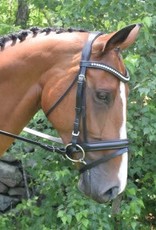 BLACK OAK Bridle Black Oak Magnolia -crystal browband