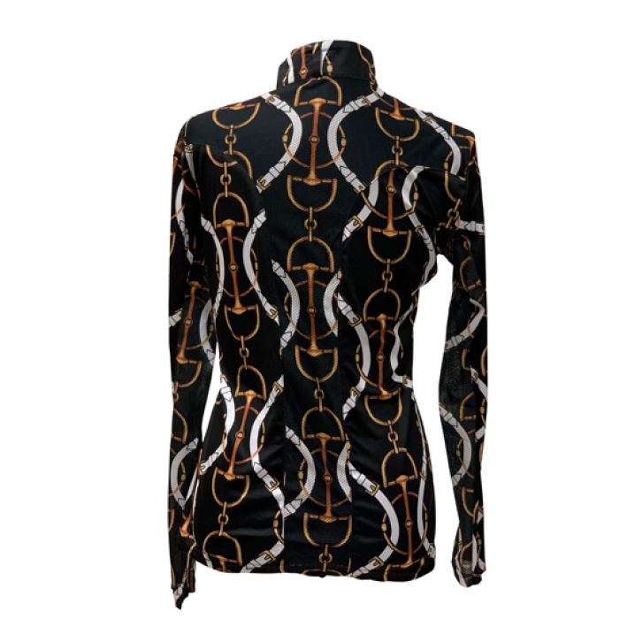 Easy Care Gold Bits Sun Shirt Toll Booth Saddle Shop