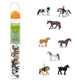 Safari Toob Horse and Rider Set