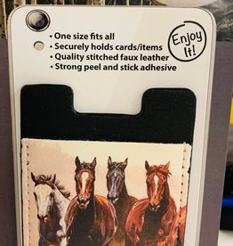 Horse Phone Pocket - running horse
