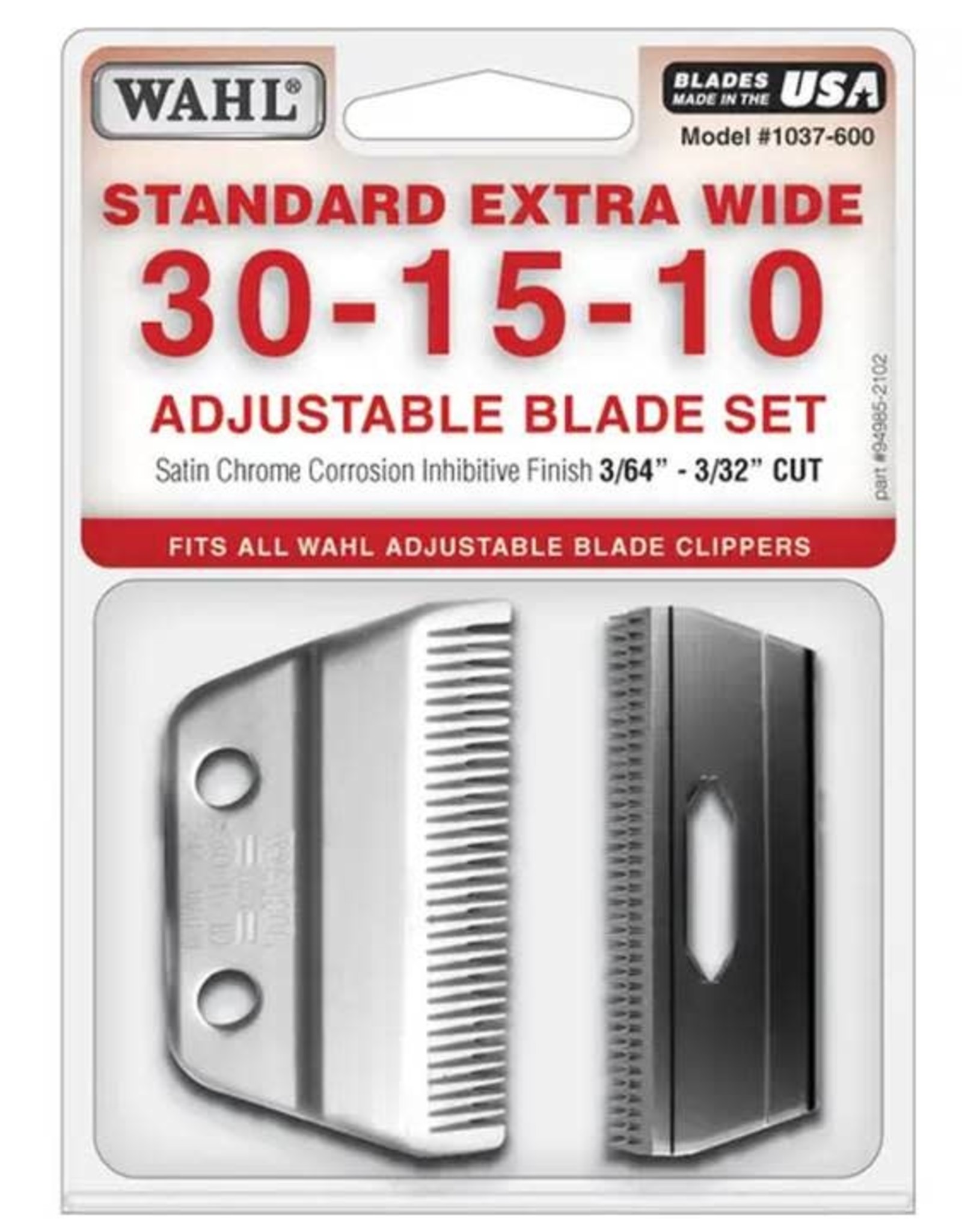 Wahl standard extra wide 30-15-10