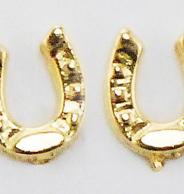 EARRING HORSE SHOE GOLD