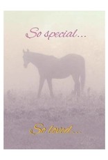 Horse Hollow Press Sympathy Card: So Special So Loved...