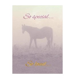 Horse Hollow Press Sympathy Card: So Special So Loved...