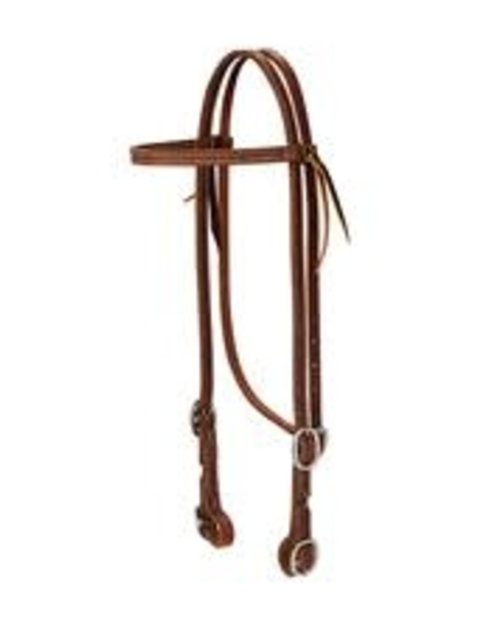 Weaver Leather ProTack Browband Headstall with Buckle Bit Ends