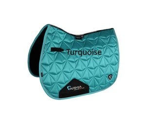 Arma Luxe Gloss Saddle Pad - Navy