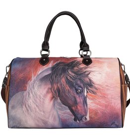 Montana West Horse Canvas Weekender Bag