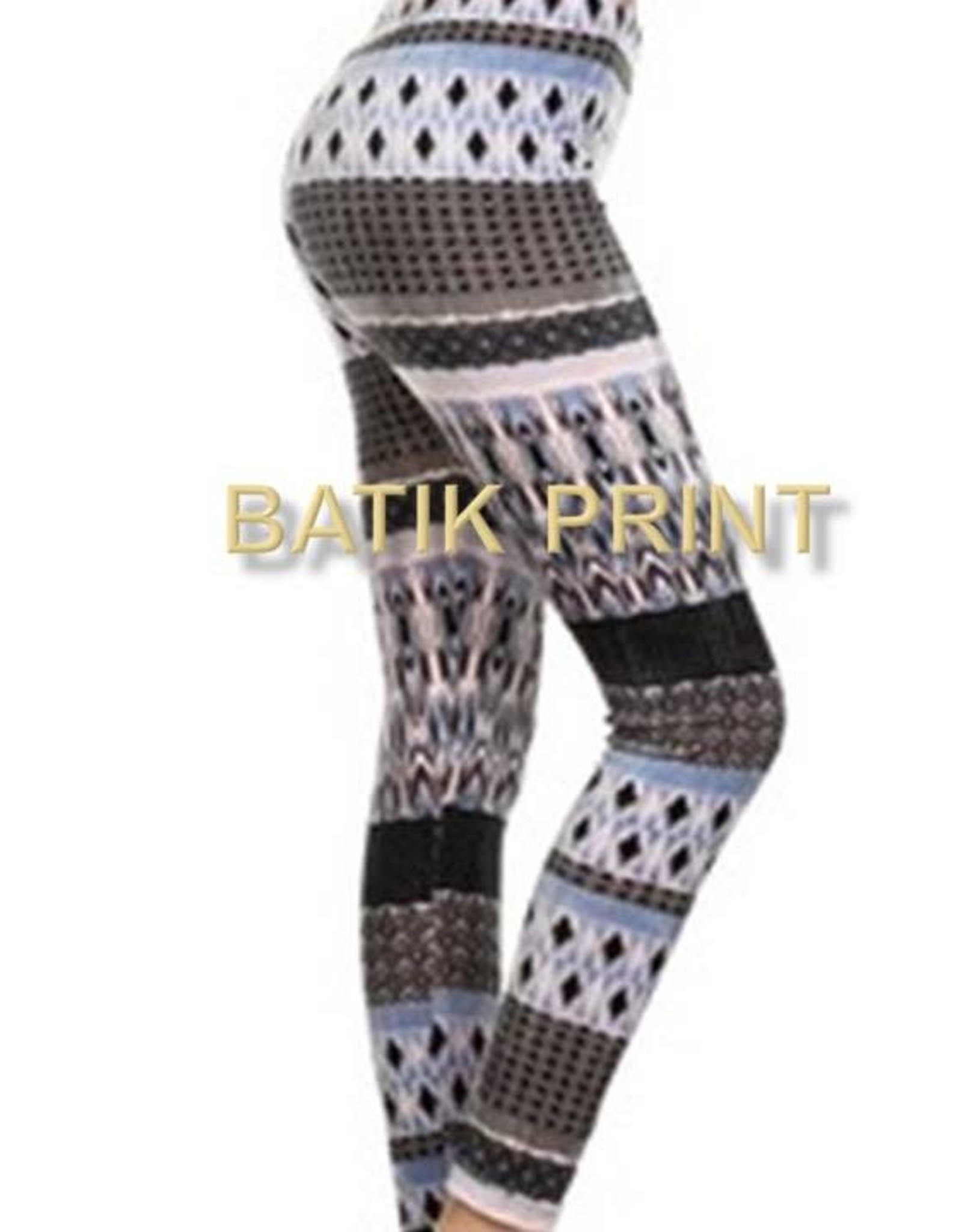 Stretch Velour printed leggings - Toll Booth Saddle Shop