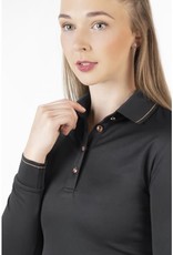 HKM Polo shirt -Rosegold Glamour- Style, longsleeve